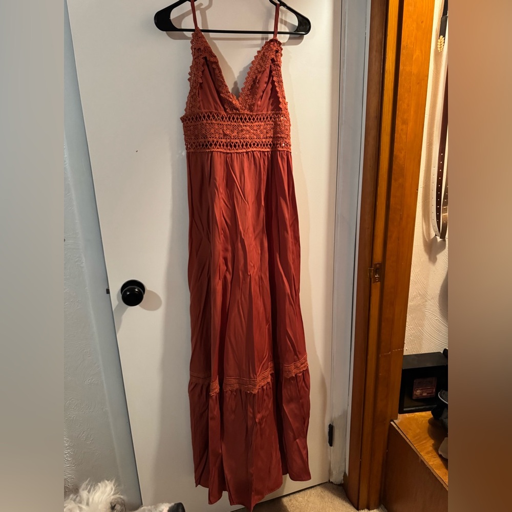 Burnt Orange Sundress